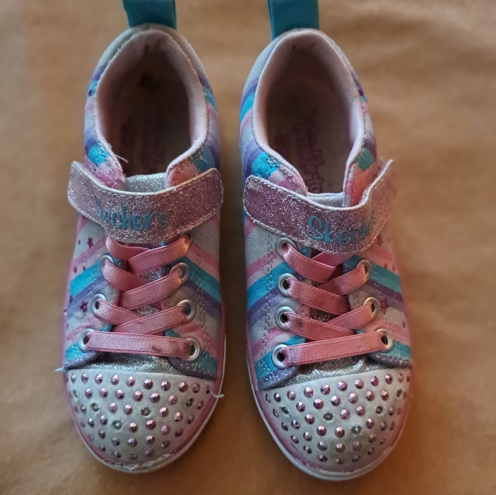 Sketchers Twinkle toe girls shoes